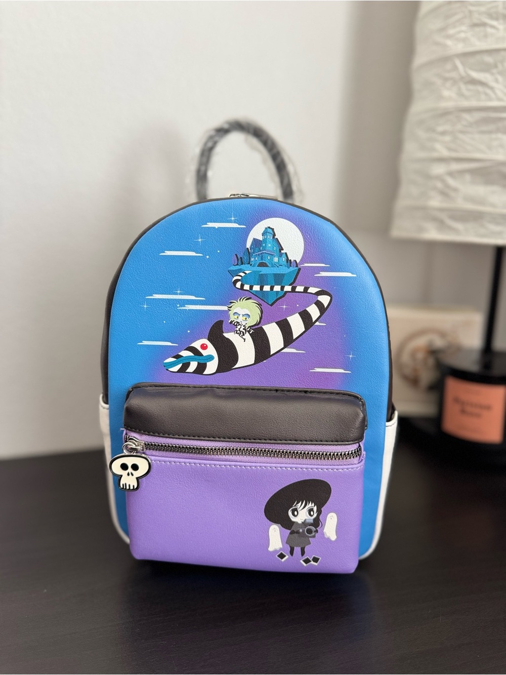 Her Universe Beetlejuice Sandworm Mini Backpack